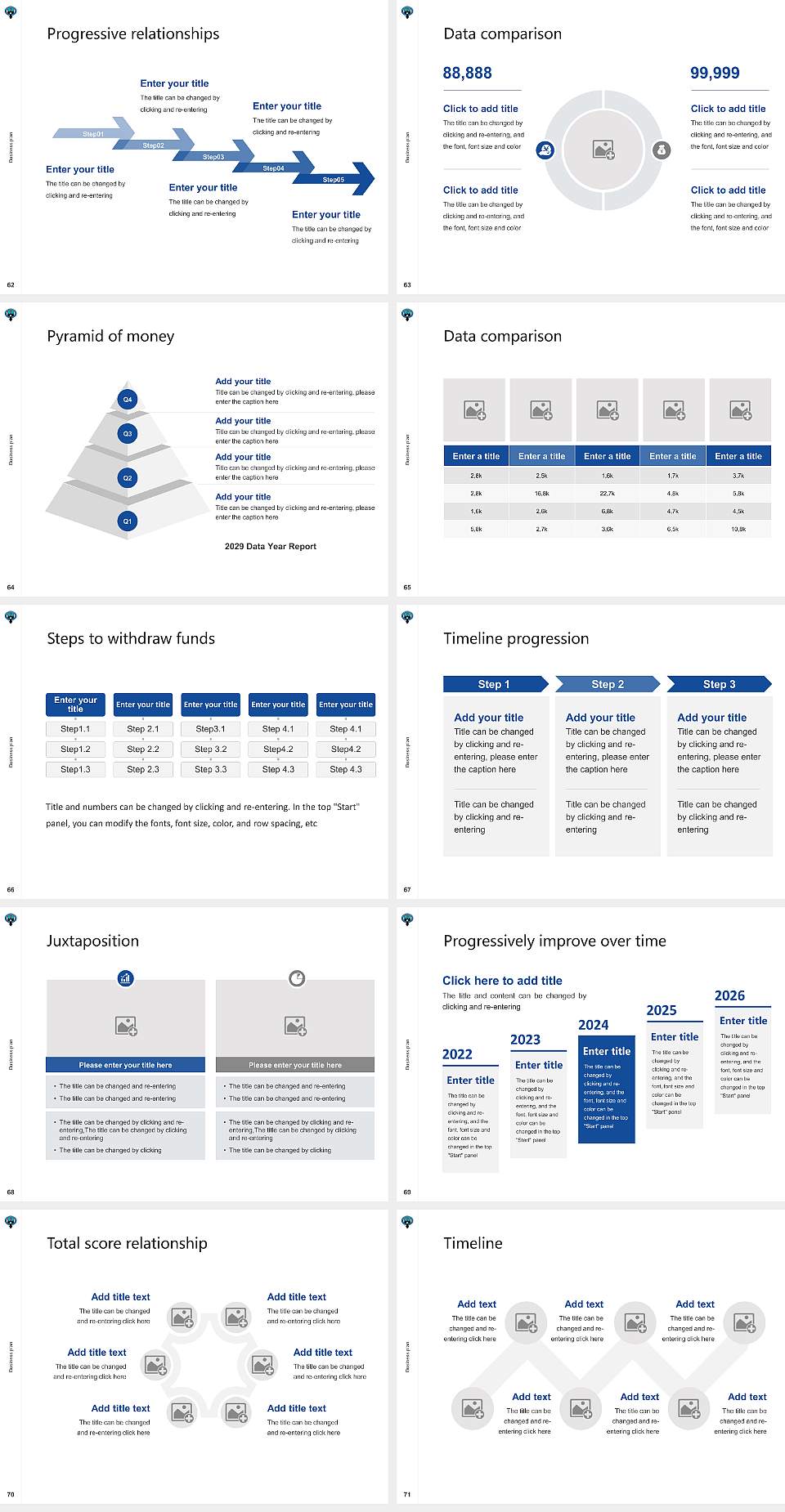 Saga University Competition/Entrepreneurship Contest PPT Template4:3 ratio PPT effect preview image8