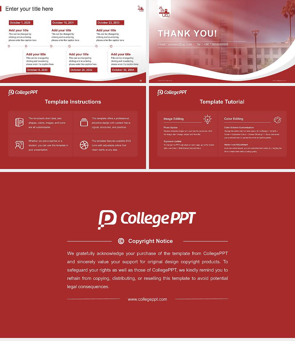 Osaka City University Lecture Sharing and Networking Event PPT Template16:9 ratio PPT effect preview image4