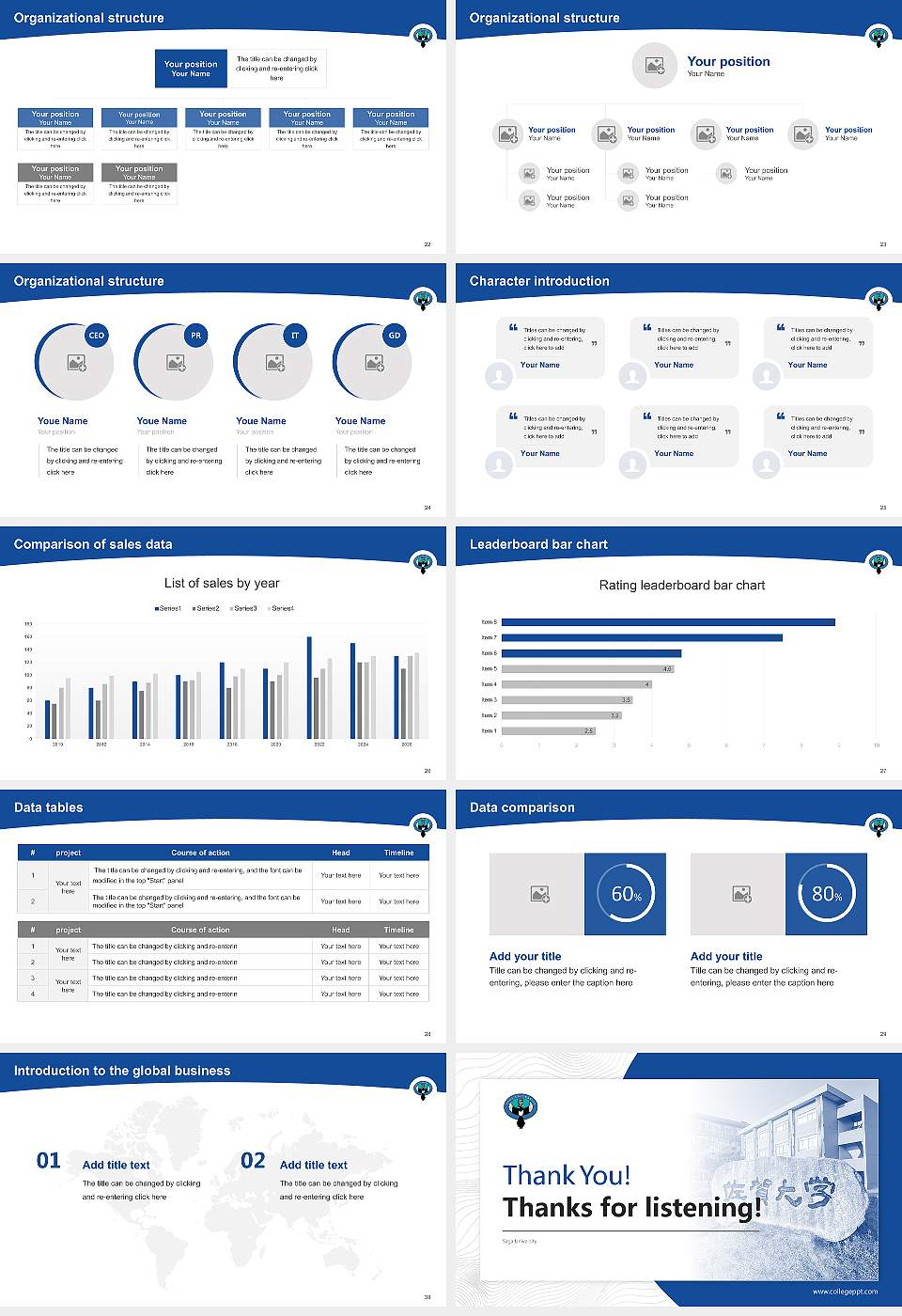 Saga University Academic Presentation/Research Findings Report PPT Template16:9 ratio PPT effect preview image4