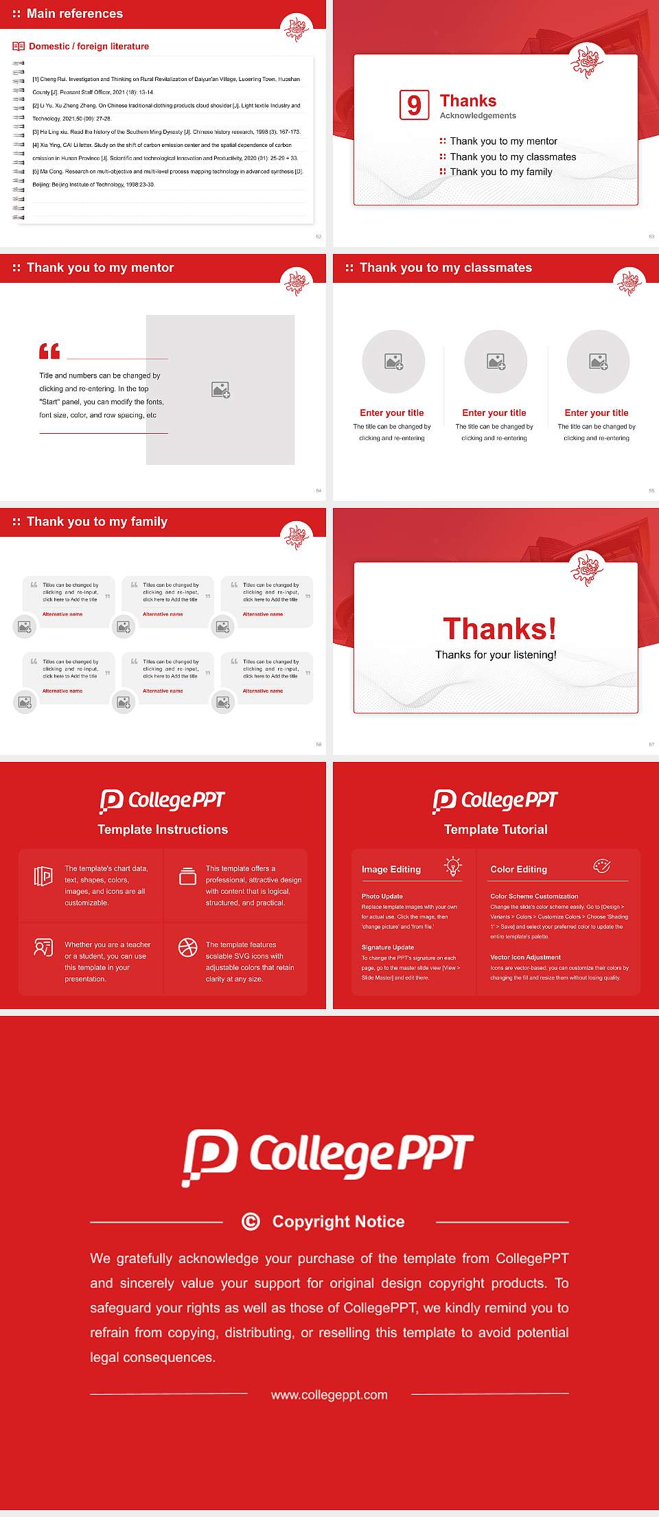 Okinawa Institute of Science and Technology Graduate University Graduation Thesis Defense PPT Template4:3 ratio PPT effect preview image7