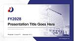 Okayama Healthcare Professional University학술PPT 템플릿