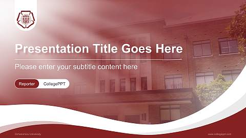 Ochanomizu University Lecture Sharing and Networking Event PPT Template