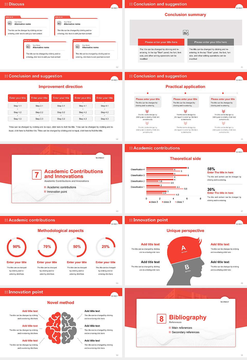 Saitama Gakuen University Graduation Thesis Defense PPT Template16:9 ratio PPT effect preview image6