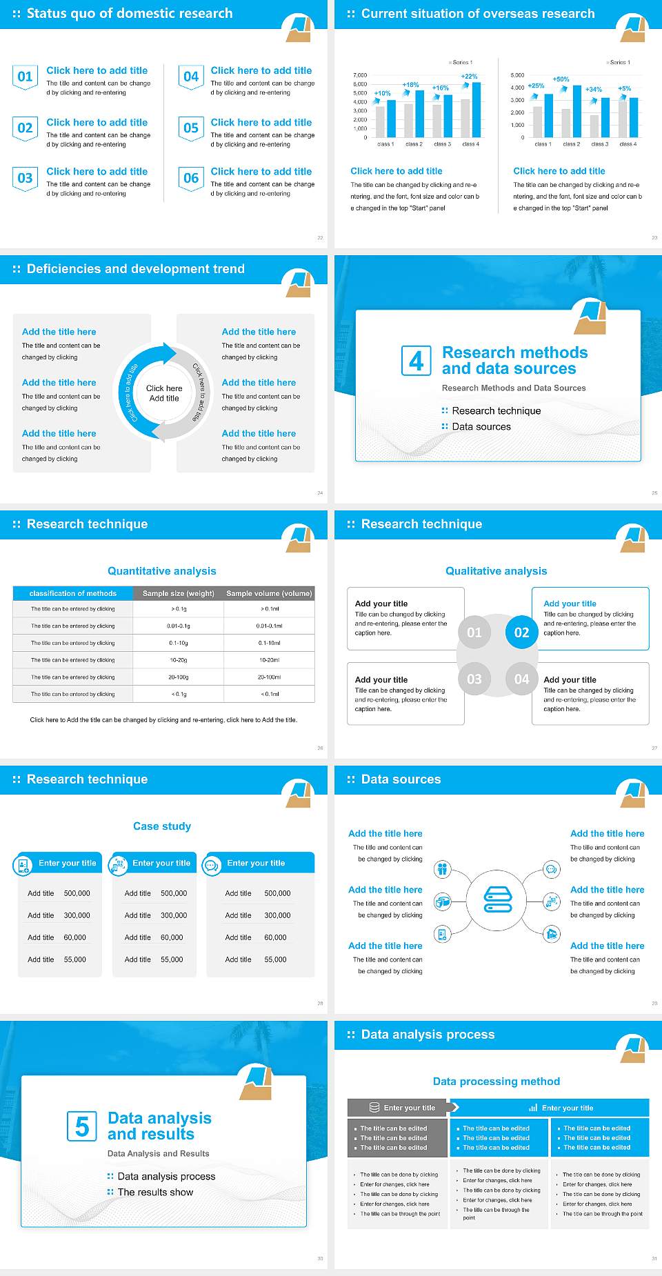 Okinawa Prefectural University of Arts Graduation Thesis Defense PPT Template4:3 ratio PPT effect preview image4