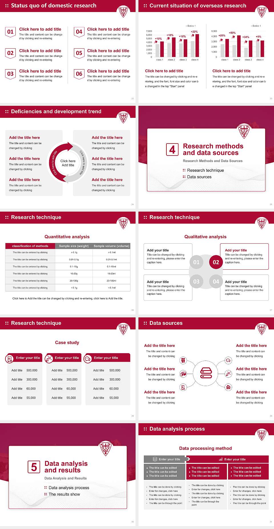 Okinawa Christian University Graduation Thesis Defense PPT Template4:3 ratio PPT effect preview image4