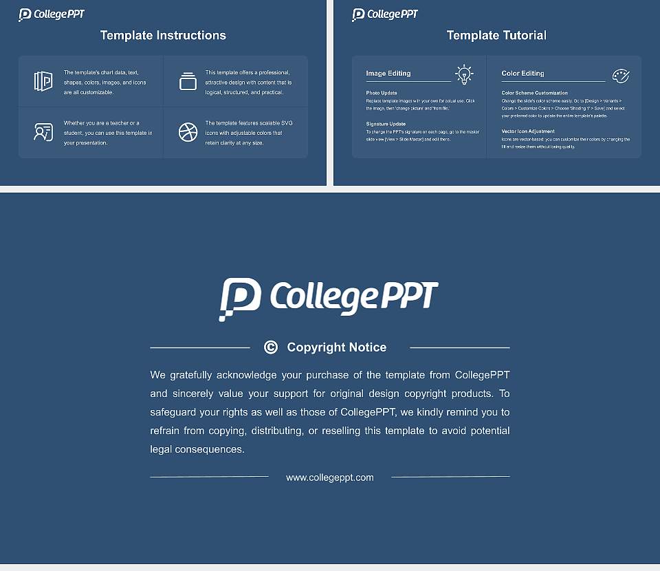 Sakushin Gakuin University Academic Presentation/Research Findings Report PPT Template16:9 ratio PPT effect preview image5