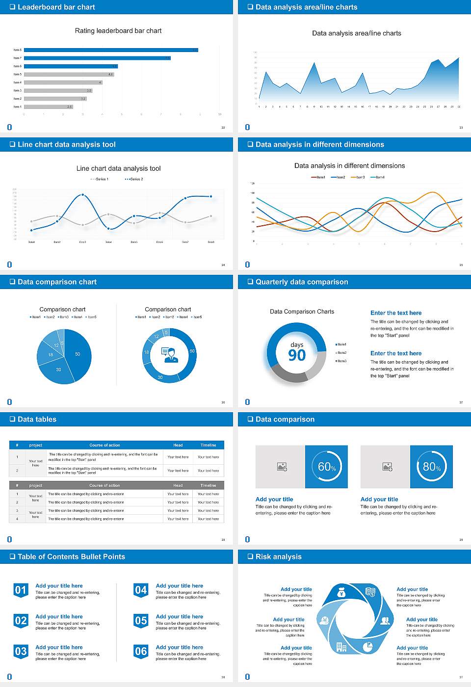 Okayama University General PPT Template16:9 ratio PPT effect preview image4