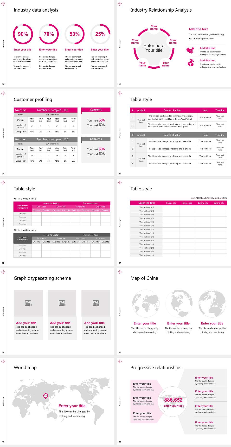 Osaka University of Economics Competition/Entrepreneurship Contest PPT Template4:3 ratio PPT effect preview image5