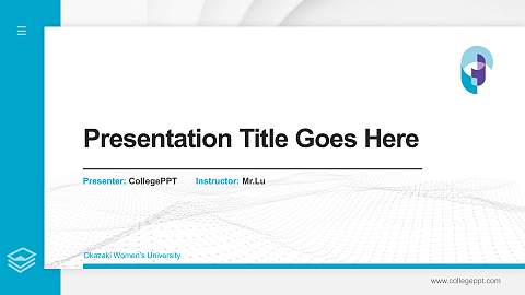 Okazaki Women’s University Thesis Proposal/Graduation Defense PPT Template