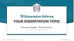 Okinawa Prefectural College of Nursing Graduation Thesis Defense PPT Template