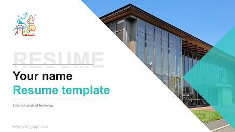 Saitama Institute of Technology Resume PPT Template