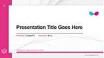 Professional College of Arts and Tourism Thesis Proposal/Graduation Defense PPT Template