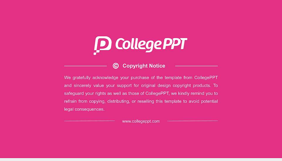 Professional College of Arts and Tourism Thesis Proposal/Graduation Defense PPT Template16:9 ratio PPT effect preview image5