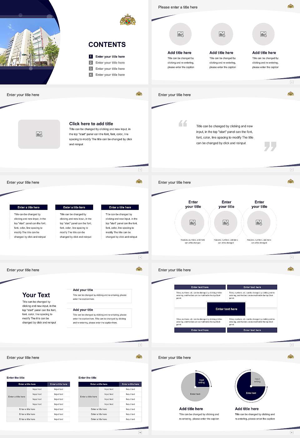 Ohara Graduate School of Accounting Course/Courseware Creation PPT Template16:9 ratio PPT effect preview image2