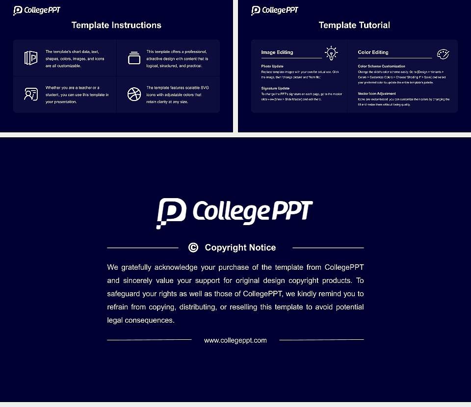 Ohara Graduate School of Accounting Course/Courseware Creation PPT Template16:9 ratio PPT effect preview image5