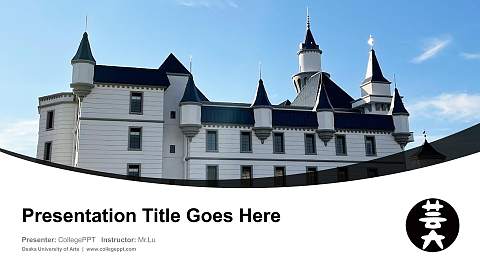 Osaka University of Arts Course/Courseware Creation PPT Template