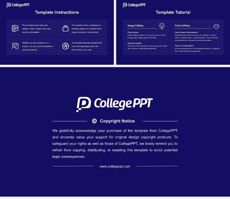 Osaka Gakuin University Academic Presentation/Research Findings Report PPT Template16:9 ratio PPT effect preview image5