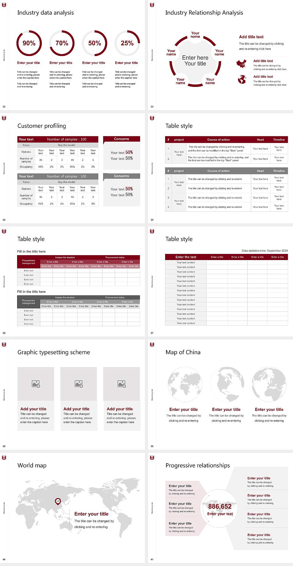 Otaru University of Commerce Competition/Entrepreneurship Contest PPT Template4:3 ratio PPT effect preview image5
