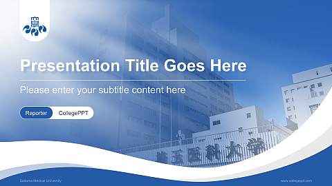 Saitama Medical University Lecture Sharing and Networking Event PPT Template