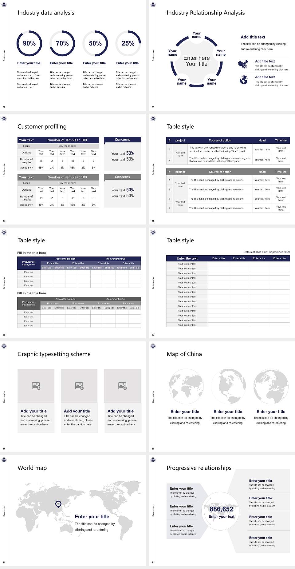 Ryotokuji University Competition/Entrepreneurship Contest PPT Template4:3 ratio PPT effect preview image5