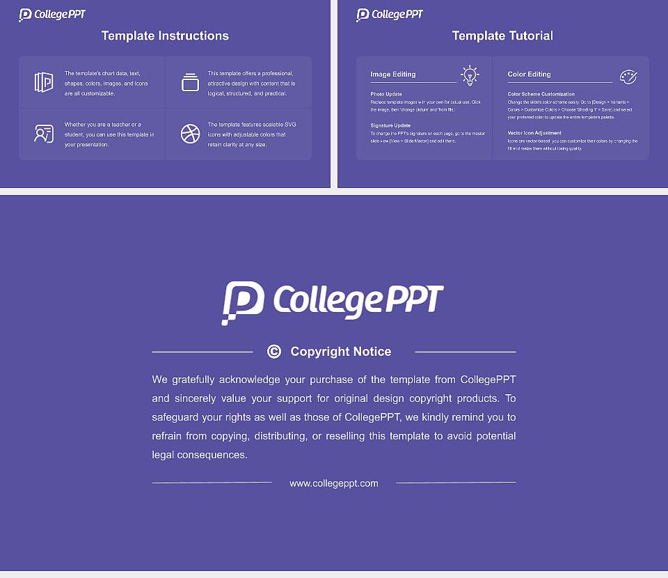 Osaka International University Academic Presentation/Research Findings Report PPT Template16:9 ratio PPT effect preview image5