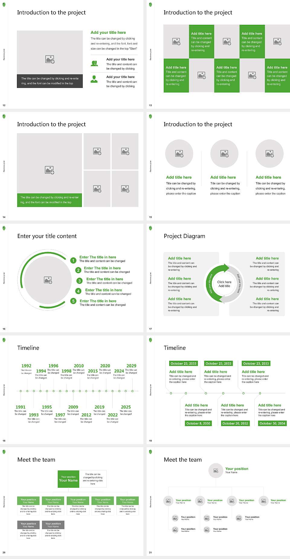 Obihiro University of Agriculture and Veterinary Medicine Competition/Entrepreneurship Contest PPT Template4:3 ratio PPT effect preview image3