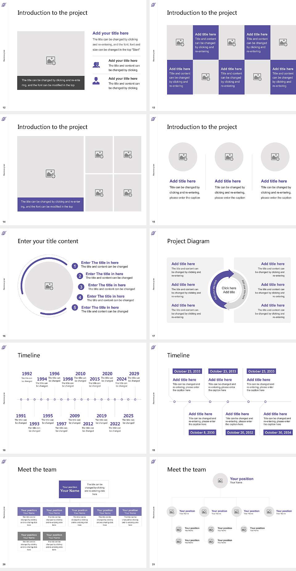 Osaka International University Competition/Entrepreneurship Contest PPT Template4:3 ratio PPT effect preview image3