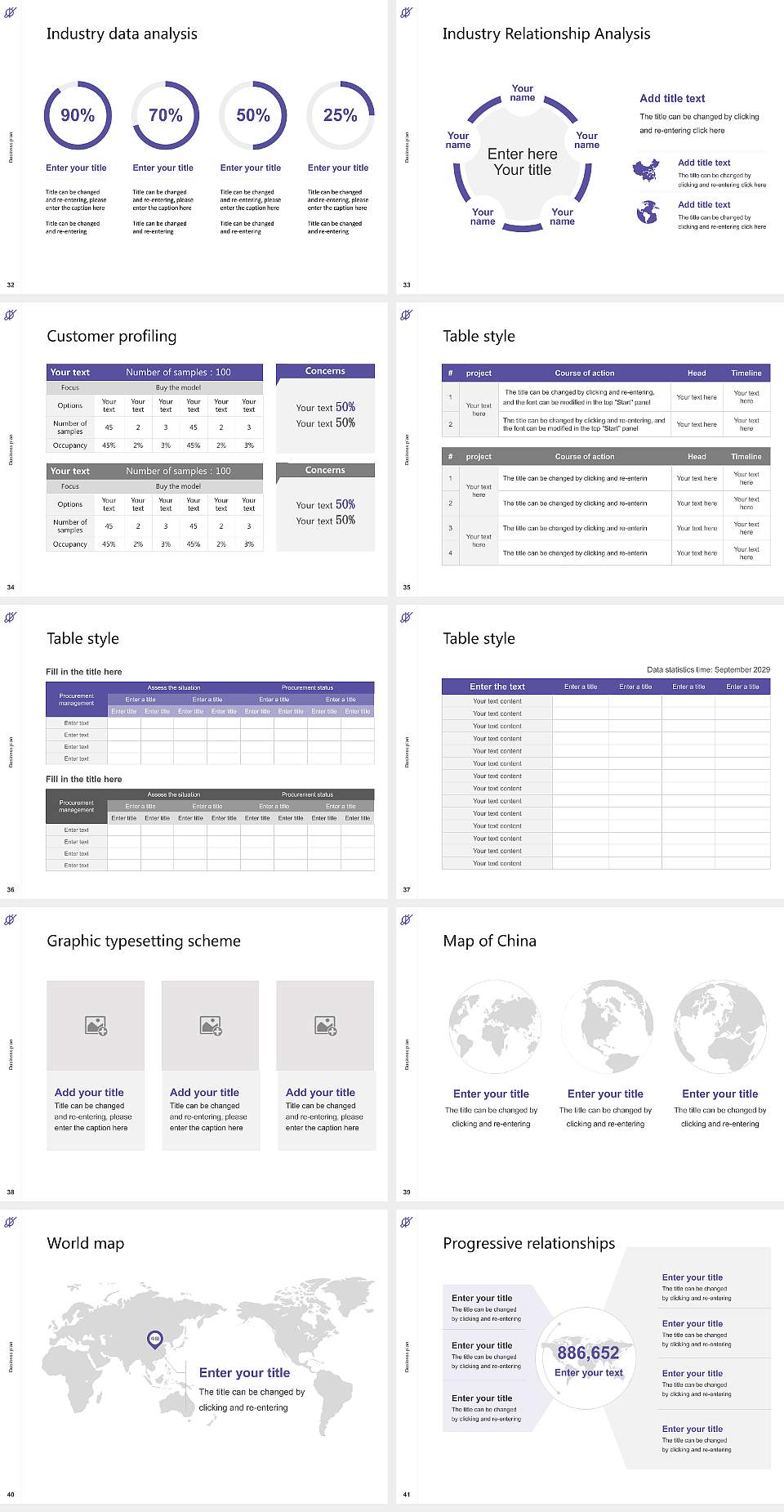 Osaka International University Competition/Entrepreneurship Contest PPT Template4:3 ratio PPT effect preview image5