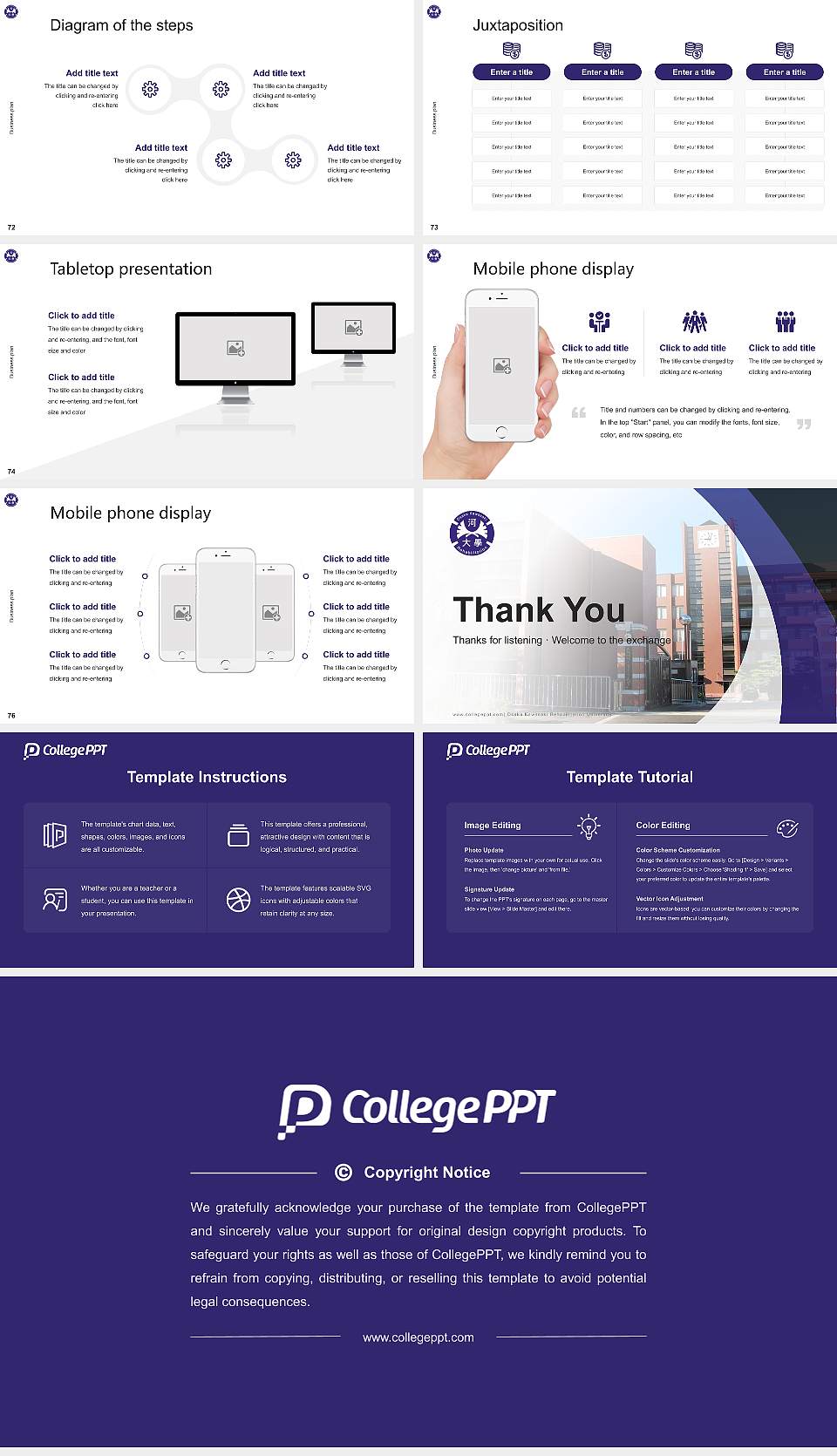 Osaka Kawasaki Rehabilitation University Competition/Entrepreneurship Contest PPT Template16:9 ratio PPT effect preview image9