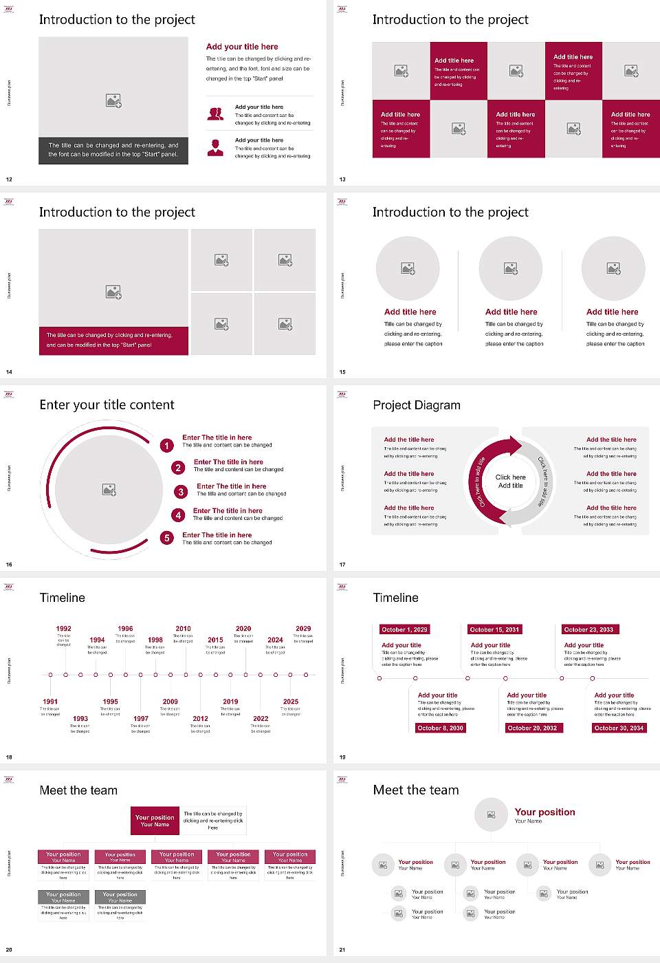 Ritsumeikan Asia Pacific University Competition/Entrepreneurship Contest PPT Template16:9 ratio PPT effect preview image3