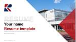 Ryutsu Keizai University Resume PPT Template
