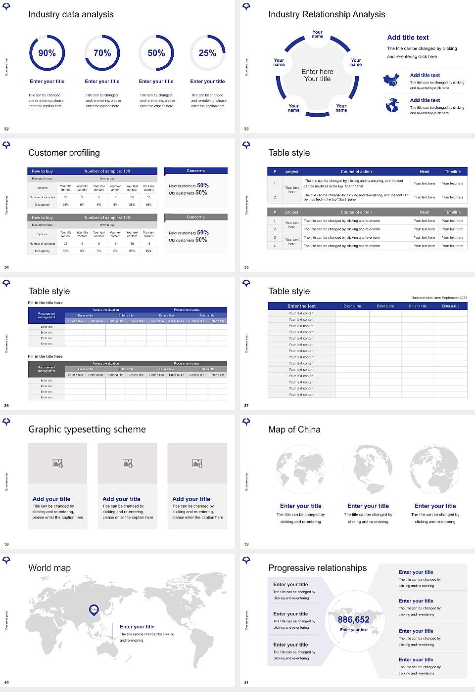 Osaka University Competition/Entrepreneurship Contest PPT Template16:9 ratio PPT effect preview image5