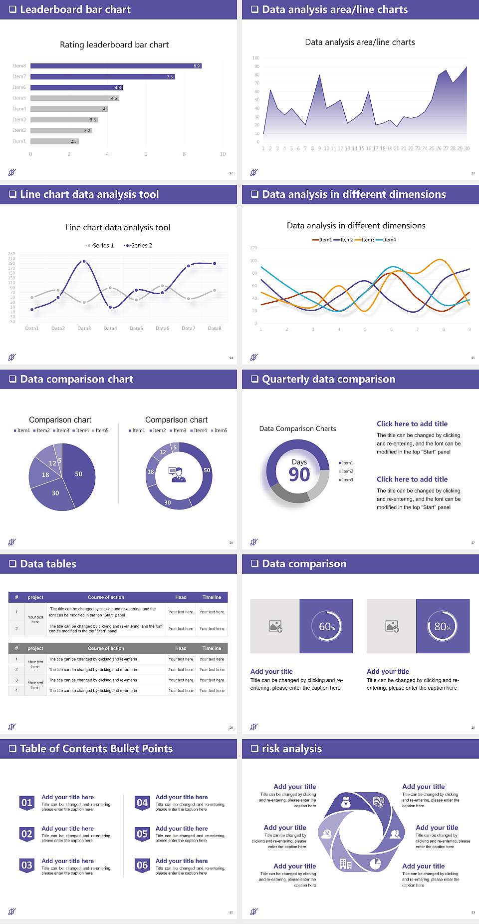 Osaka International University General PPT Template4:3 ratio PPT effect preview image4