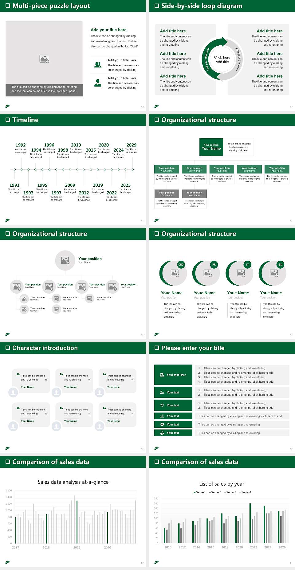 Osaka Shoin Women’s University General PPT Template4:3 ratio PPT effect preview image3
