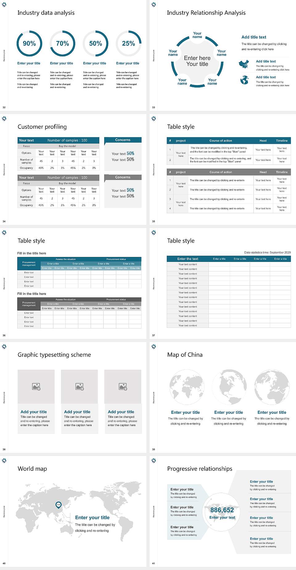 Okinawa University Competition/Entrepreneurship Contest PPT Template4:3 ratio PPT effect preview image5
