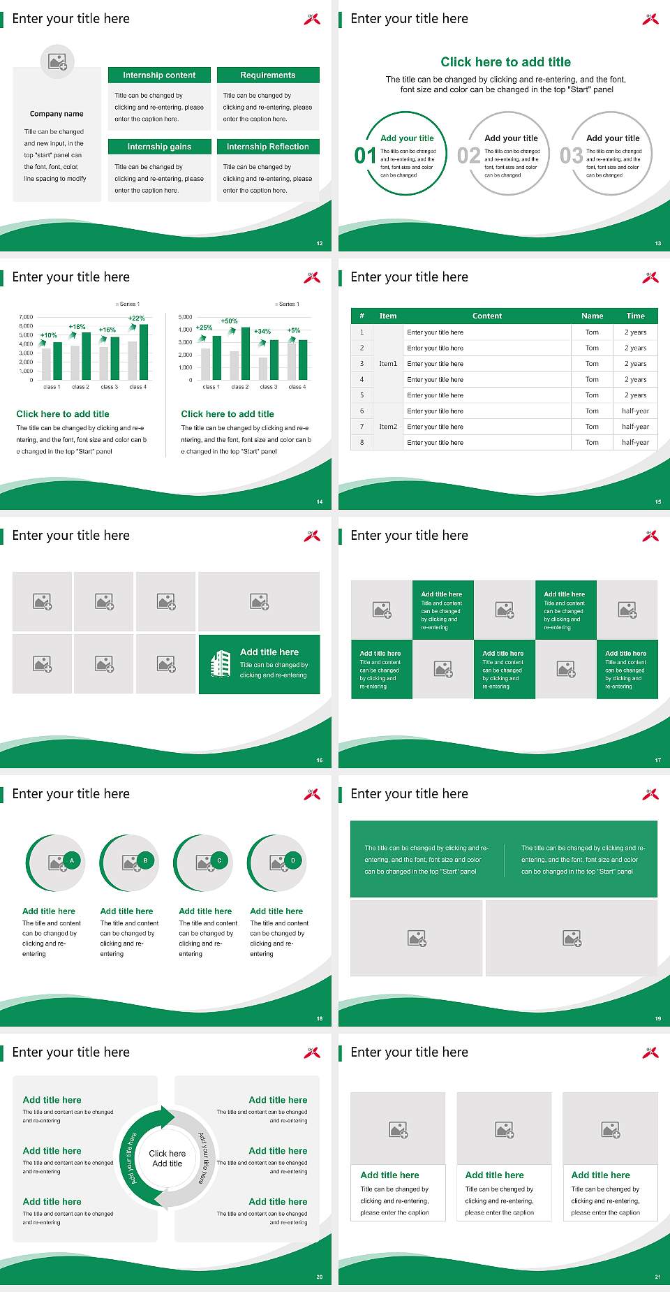 Ohkagakuen University Lecture Sharing and Networking Event PPT Template4:3 ratio PPT effect preview image3