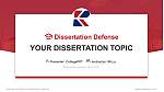 Ryutsu Keizai University Graduation Thesis Defense PPT Template