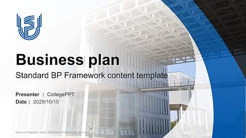 Saitama Prefectural University Competition/Entrepreneurship Contest PPT Template