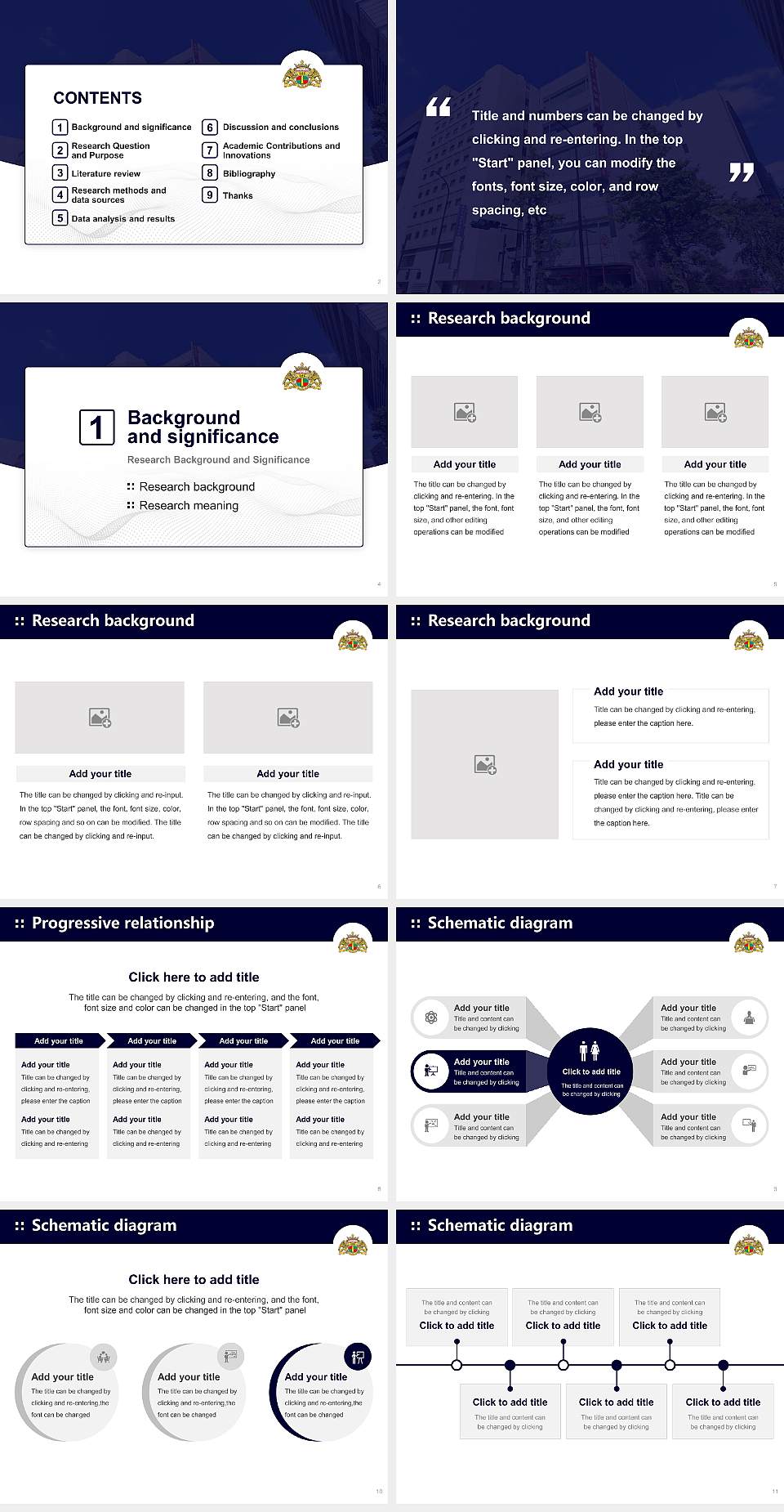 Ohara Graduate School of Accounting Graduation Thesis Defense PPT Template4:3 ratio PPT effect preview image2