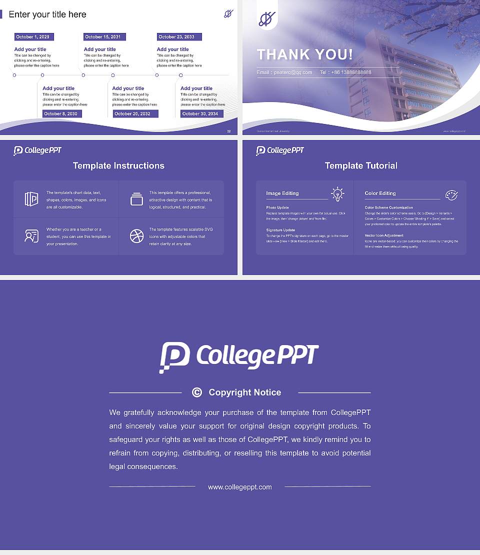 Osaka International University Lecture Sharing and Networking Event PPT Template16:9 ratio PPT effect preview image4