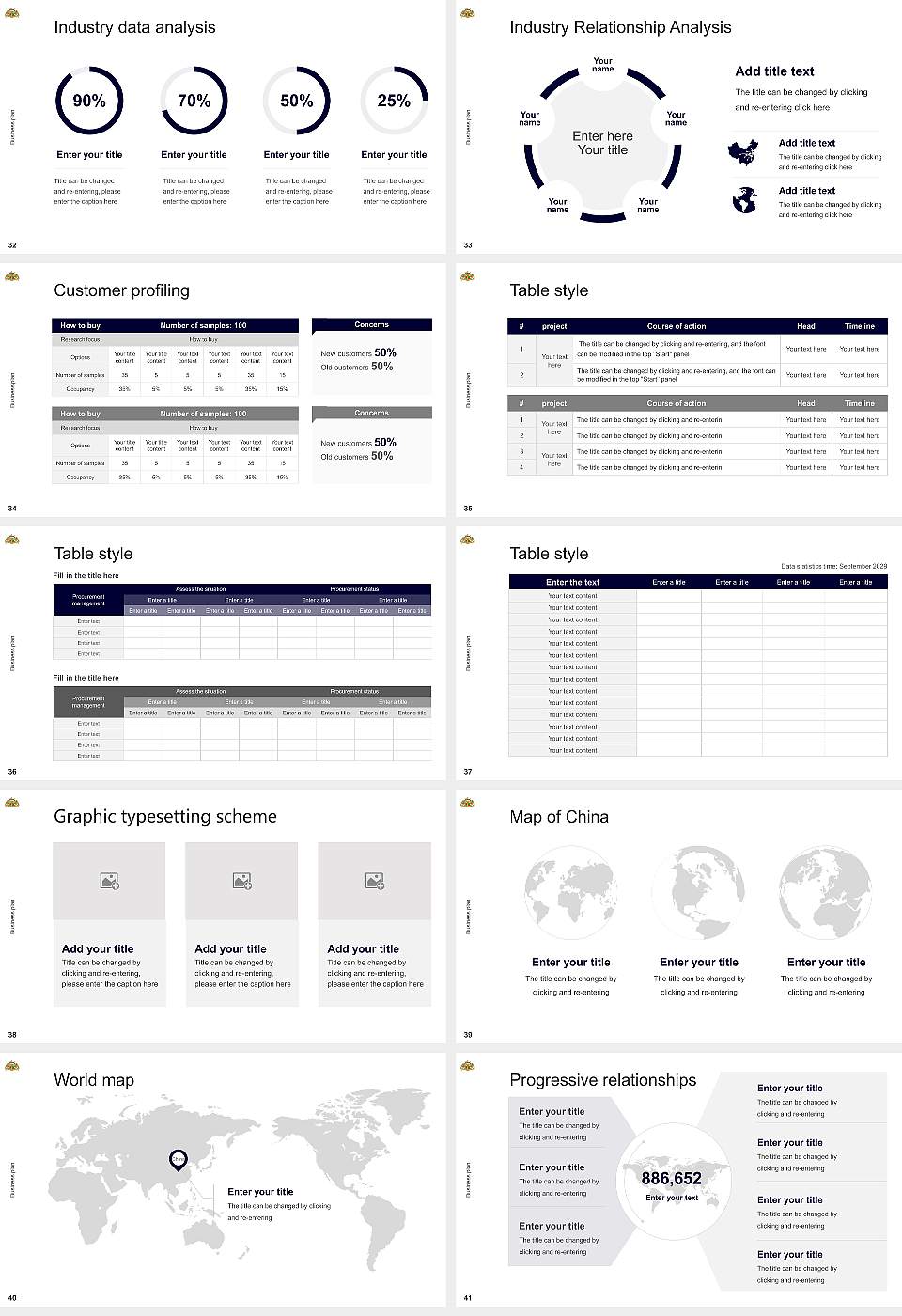 Ohara Graduate School of Accounting Competition/Entrepreneurship Contest PPT Template16:9 ratio PPT effect preview image5