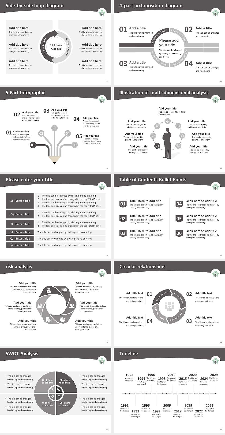 Onomichi City University Academic Presentation/Research Findings Report PPT Template4:3 ratio PPT effect preview image3