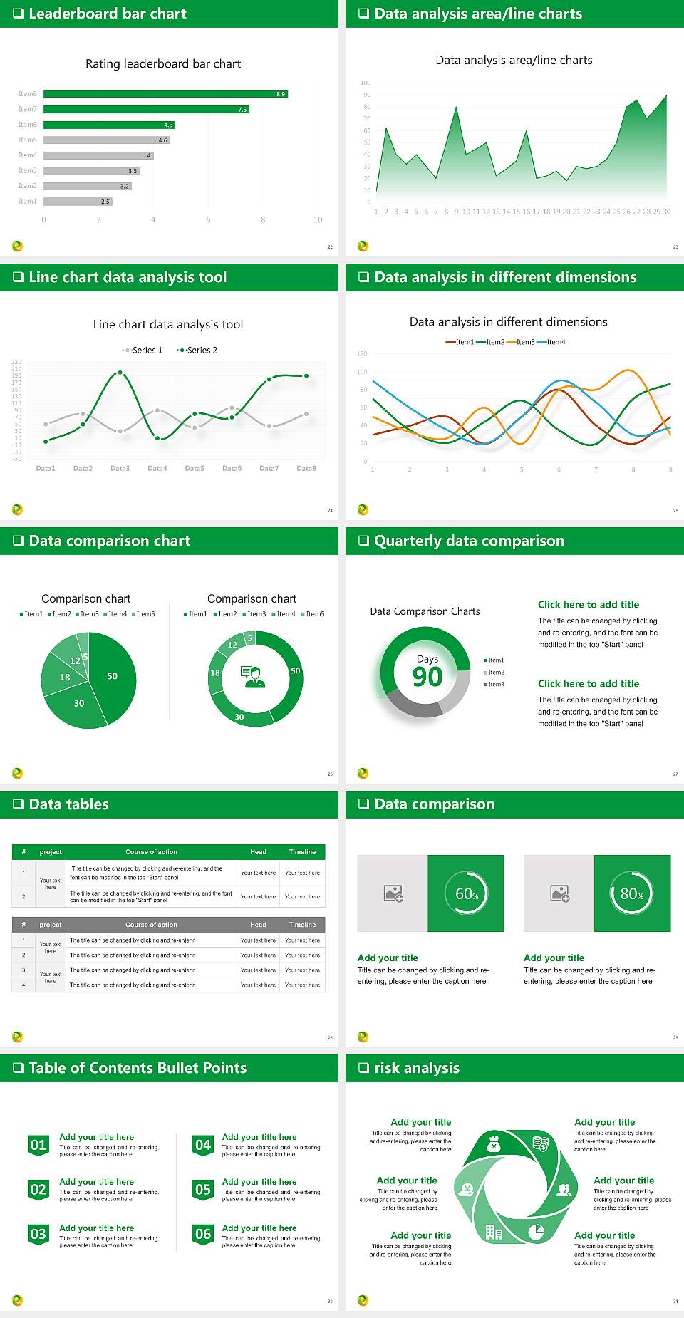 Osaka Electro-Communication University General PPT Template4:3 ratio PPT effect preview image4