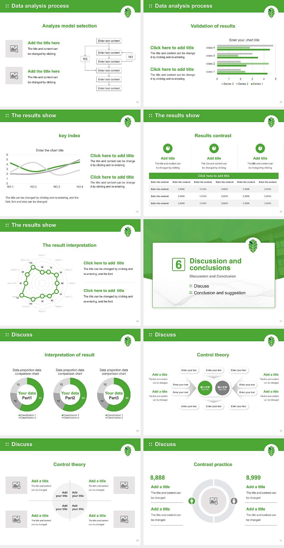 Obihiro University of Agriculture and Veterinary Medicine Graduation Thesis Defense PPT Template4:3 ratio PPT effect preview image5