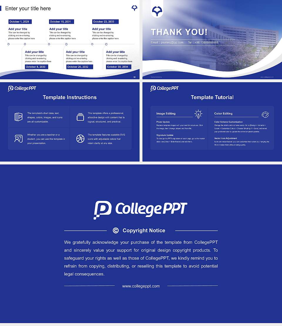 Osaka University Lecture Sharing and Networking Event PPT Template16:9 ratio PPT effect preview image4