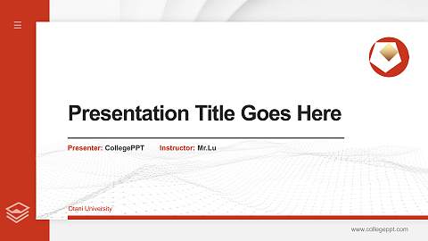 Otani University Thesis Proposal/Graduation Defense PPT Template