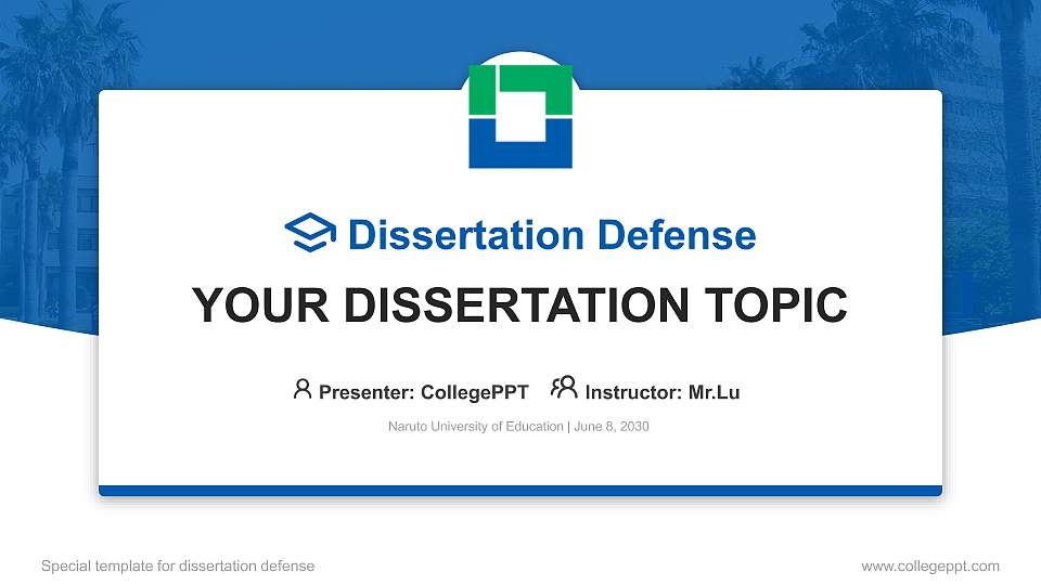 Naruto University of Education Graduation Thesis Defense PPT Template16:9 ratio PPT effect preview image