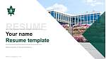 Nagoya University of Commerce & Business Resume Templat PPT