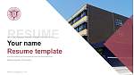 Nagoya University of Economics Resume Templat PPT