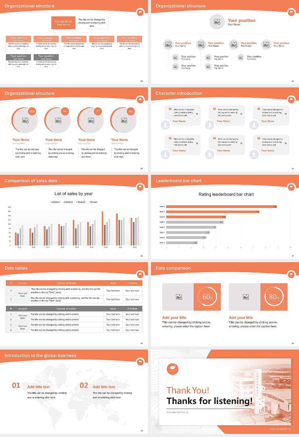 Niigata Agro-Food University Academic Presentation/Research Findings Report PPT Template16:9 ratio PPT effect preview image4